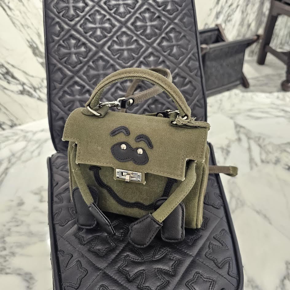 レディメイド⋆モンスターバッグ ナノ⋆ READYMADE READYMADE (レディメイド) MONSTER BAG / KHAKI | Detail