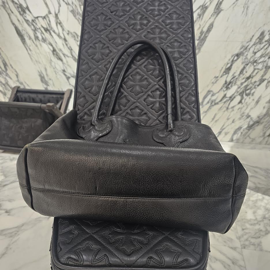 CHROME HEARTS 1 Cross Leather Patch FS Tote Bag クロムハーツ 1クロス レザーパッチ FS トートバッグ