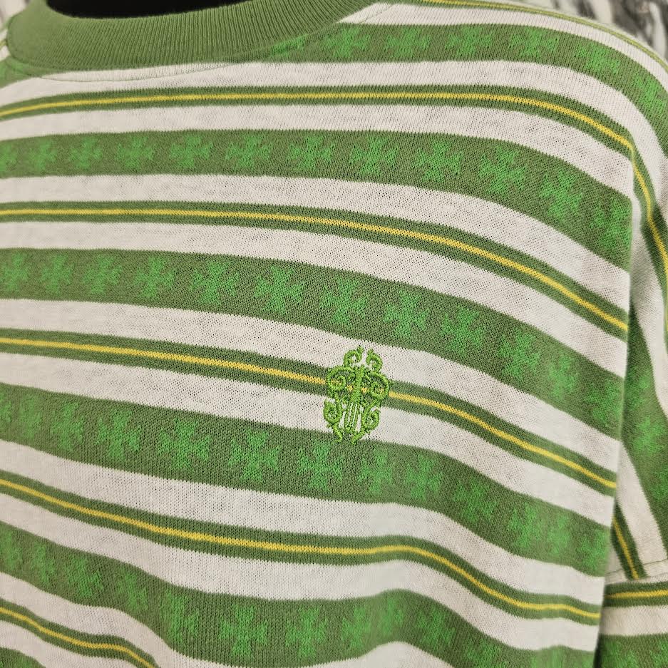 CHROME HEARTS Y NOT Vine Dagger Embroidery Polo Tee Size M クロムハーツ ワイノット ヴァインダガー 刺繍 ポロ Tシャツ サイズM