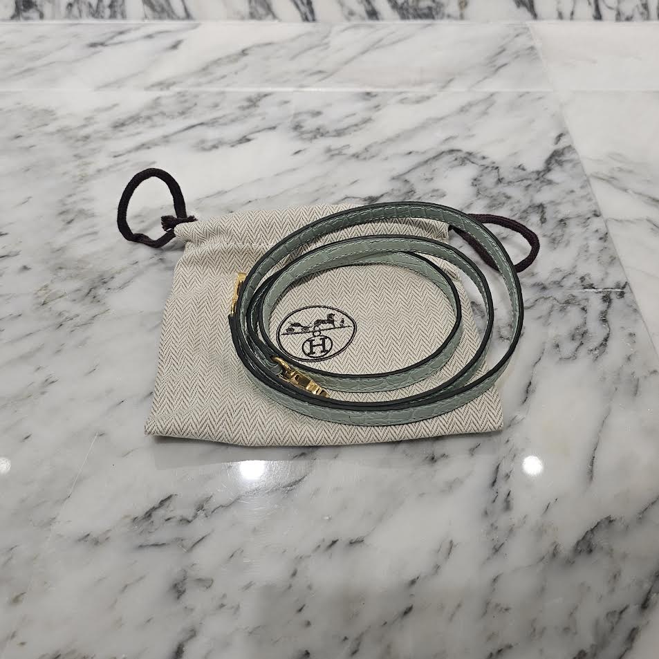 HERMES Mini Kelly 2 "Vert Dieu（6U）" Alligator Matte Hand Bag B刻印 エルメス ミニケリー2 "ヴェールデュー（6U）"  アリゲーターマット ハンドバッグ