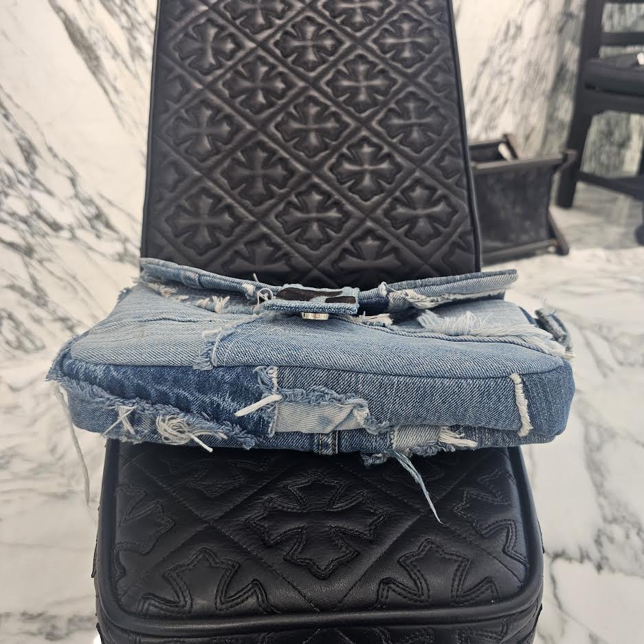 GALLERY DEPT. Josue Thomas ReMake Denim Messenger Bag ギャラリーデプト. ジョシュ トーマス リメイク デニム メッセンジャーバッグ