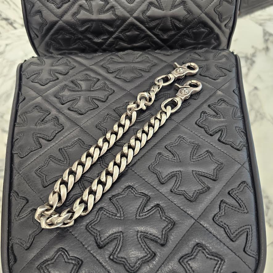 CHROME HEARTS 2 CLIP CLASSIC WALLET CHAIN クロムハーツ 2クリップ