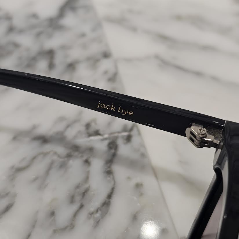 GENTLE MONSTER 2024SS Jack Bye 01 Square-Frame Sunglasses "BLACK" FLATBA ジェントルモンスター ジャックバイ 01 スクエアフレーム サングラス "ブラック"