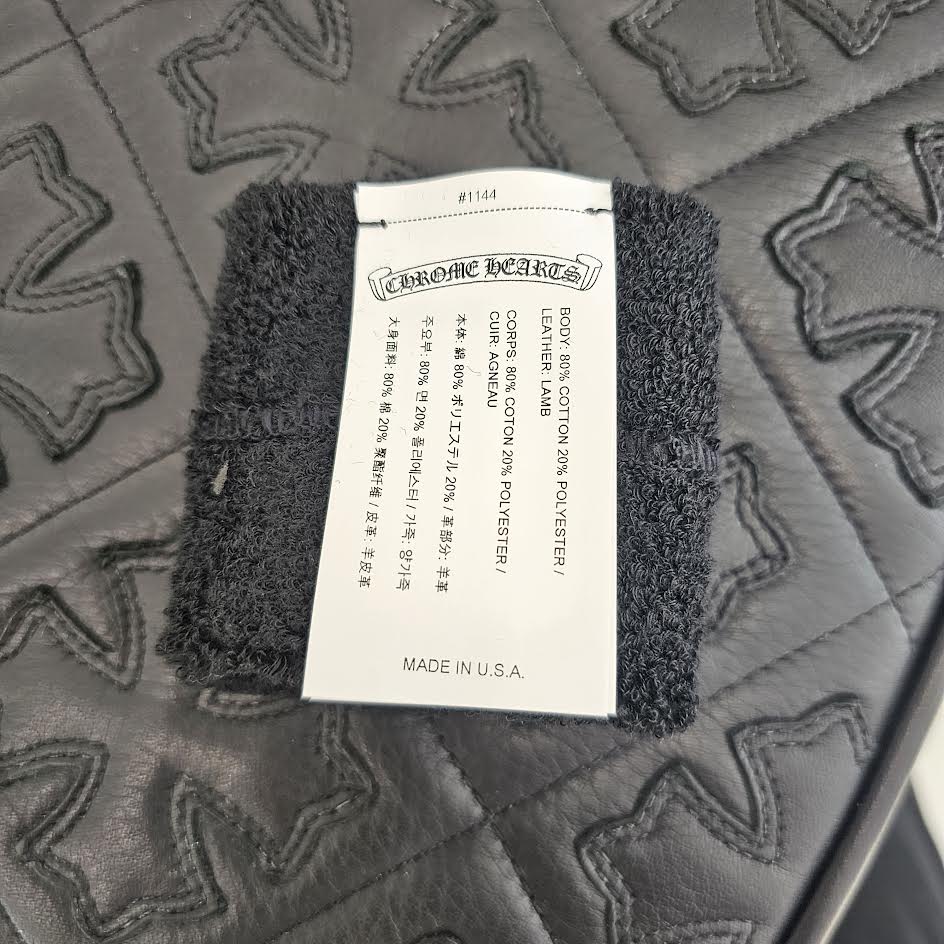 CHROME HEARTS Patent Leather Cross Patch Wrist Band Size ONE SIZE（7cm）クロムハーツ パテントレザー クロスパッチ リストバンド サイズONE SIZE（7cm）