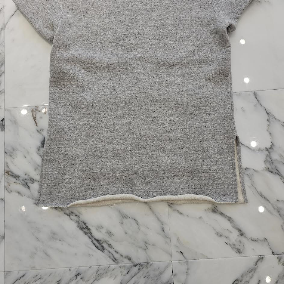 CHROME HEARTS Y NOT Cemetery Cross Leather Patch Pocket Sweat Tee Size S クロムハーツ ワイノット セメタリークロス レザーパッチ ポケット スウェット Tシャツ サイズS