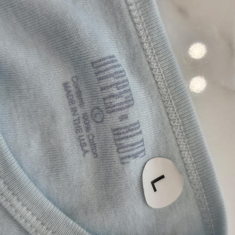 CHROME HEARTS × DIPPED IN BLUE Logo Print Cropped Tee Size L クロムハーツ × ディップドインブルー ロゴプリント クロップド Tシャツ サイズL