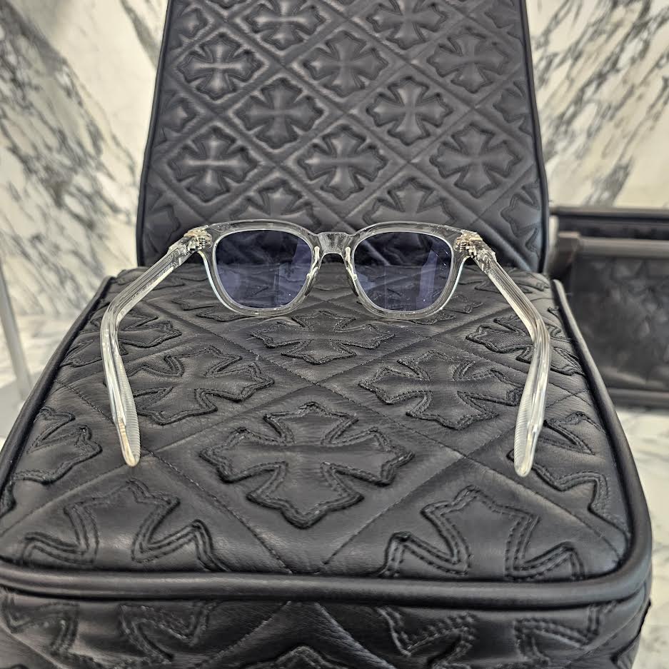 CHROME HEARTS SMOKE SHOW - A Clear Sunglasses Size 52□21-153 クロムハーツ スモークショー-A クリア サングラス サイズ52□21-153