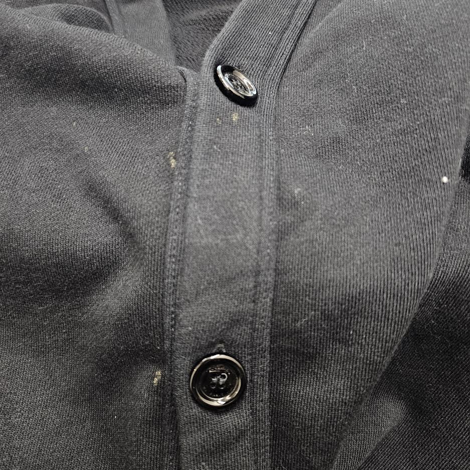 CELINE 2022SS Back Logo Print Cotton Fleece Cardigan 2Y672670Q Size M セリーヌ バックロゴプリント コットンフリースカーディガン サイズM