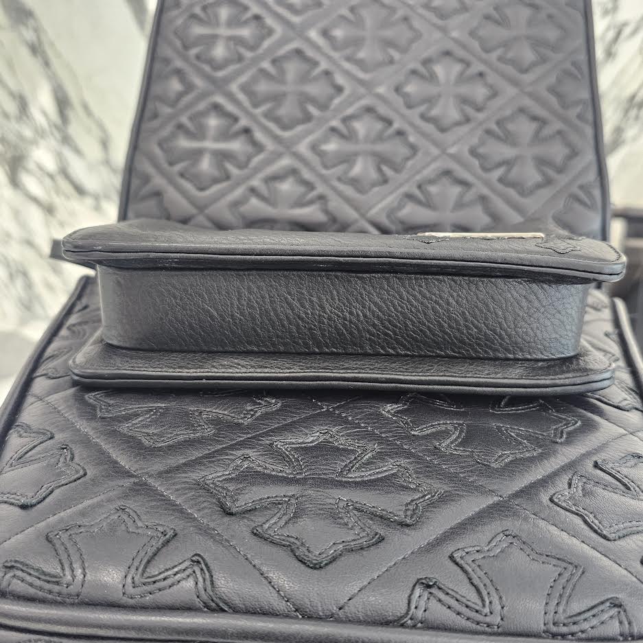 CHROME HEARTS The Night Leather Hand Bag クロムハーツ ザ・ナイト レザー ハンドバッグ