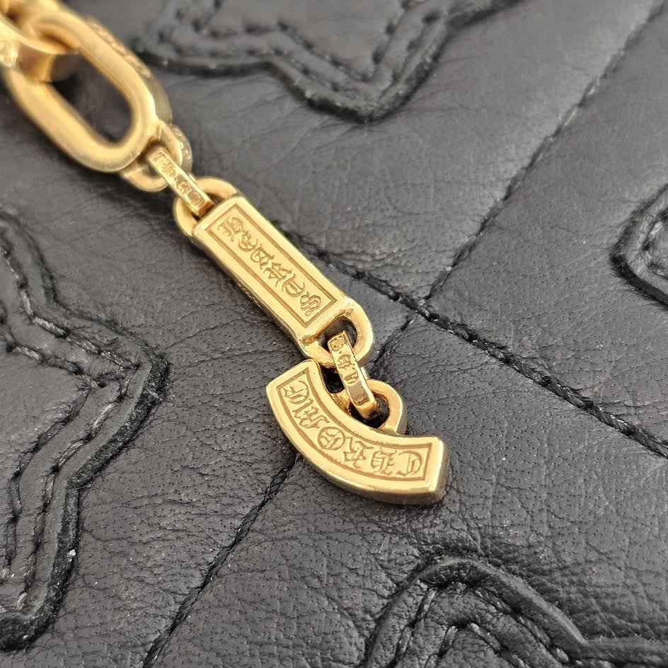 CHROME HEARTS 22K PAPER E CHAIN BRACELET クロムハーツ 22K ペーパー E チェーン ブレスレット