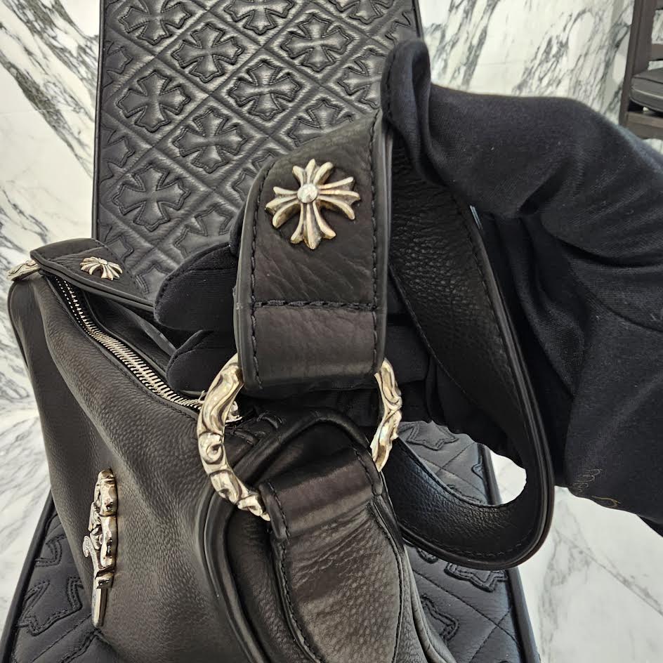 CHROME HEARTS CHICKEN NUGGET Small Leather Shoulder Bag クロムハーツ チキンナゲット スモールレザー ショルダーバッグ