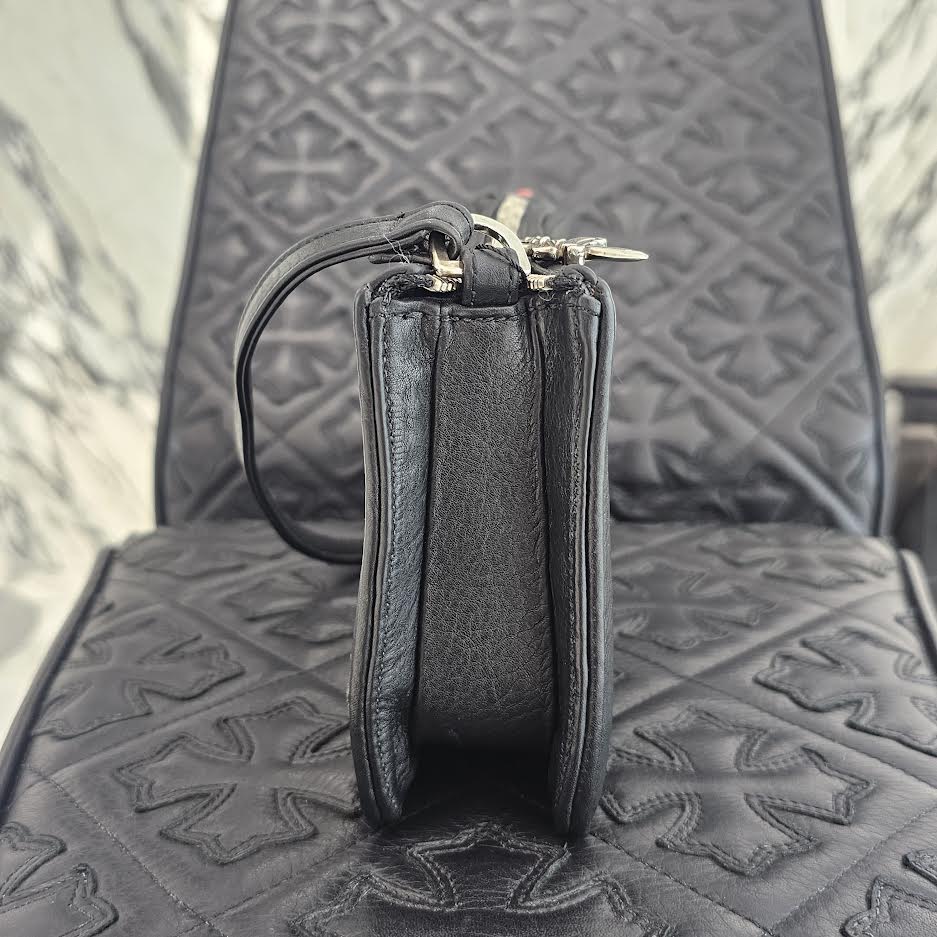 CHROME HEARTS The Night Leather Hand Bag クロムハーツ ザ・ナイト レザー ハンドバッグ