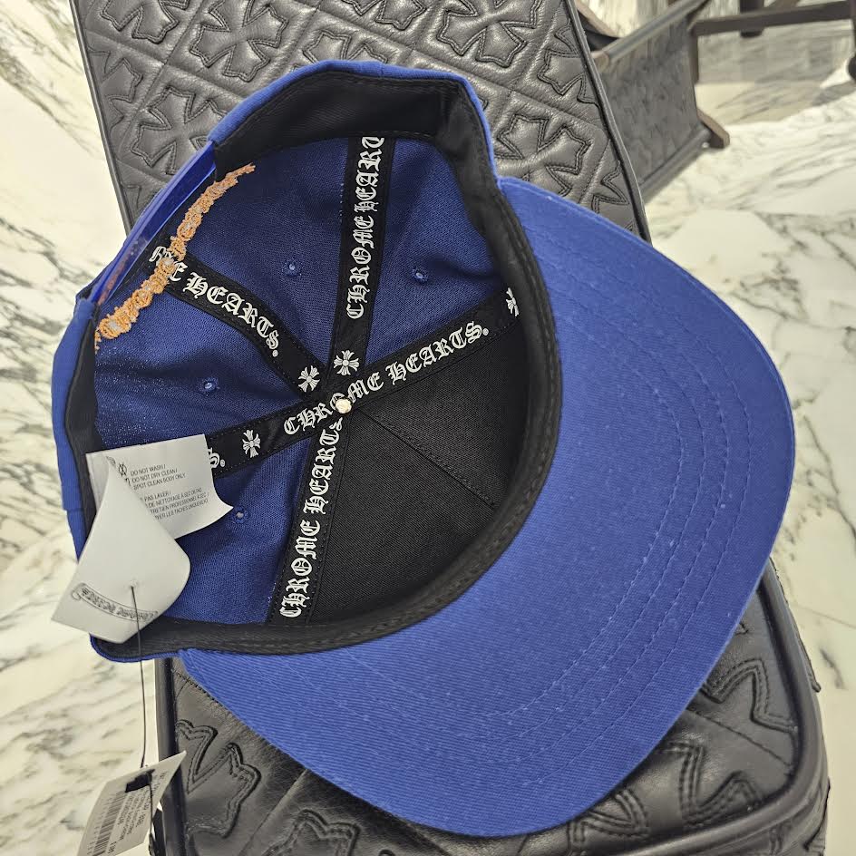 CHROME HEARTS CH Logo Embroidery Trucker Cap Size ONE SIZE（53-60