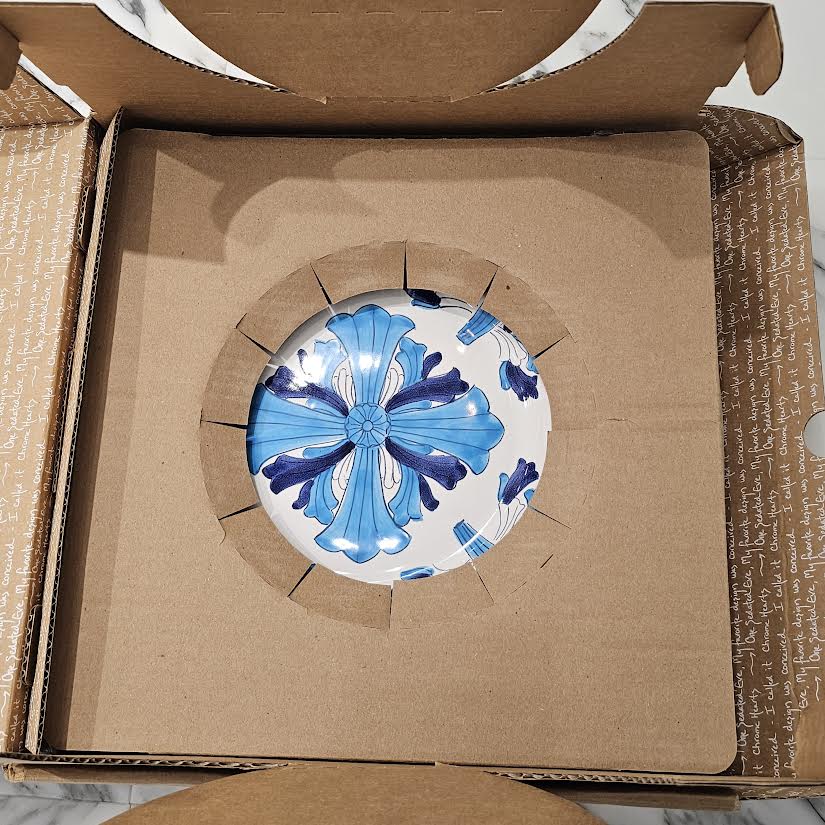 CHROME HEARTS CH CROSS DINER PLATE LARGE クロムハーツ CHクロス ダイナープレート ラージ