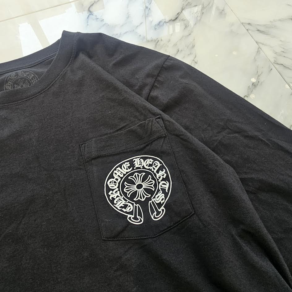 CHROME HEARTS London Limited Floral Cross Horseshoe Long Sleeve Tee Size L クロムハーツ ロンドン限定 フローラルクロス ホースシュー ロングスリーブ Tシャツ サイズL
