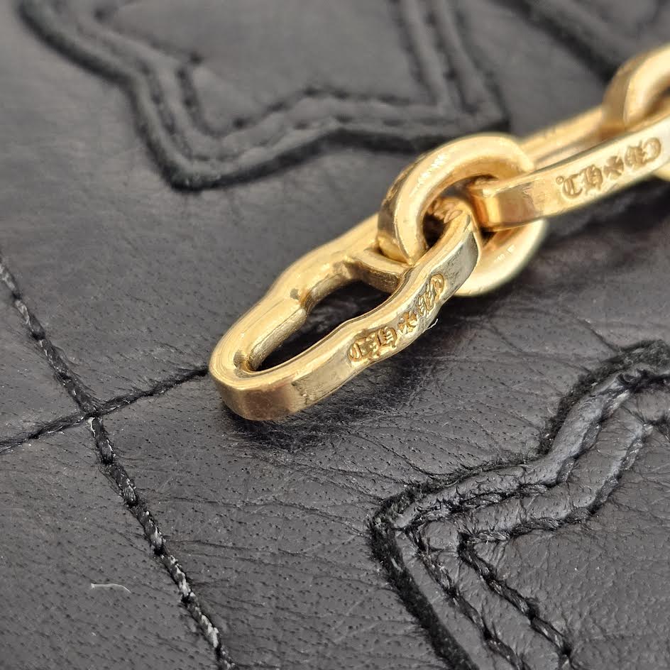 CHROME HEARTS 22K PAPER E CHAIN BRACELET クロムハーツ 22K ペーパー E チェーン ブレスレット