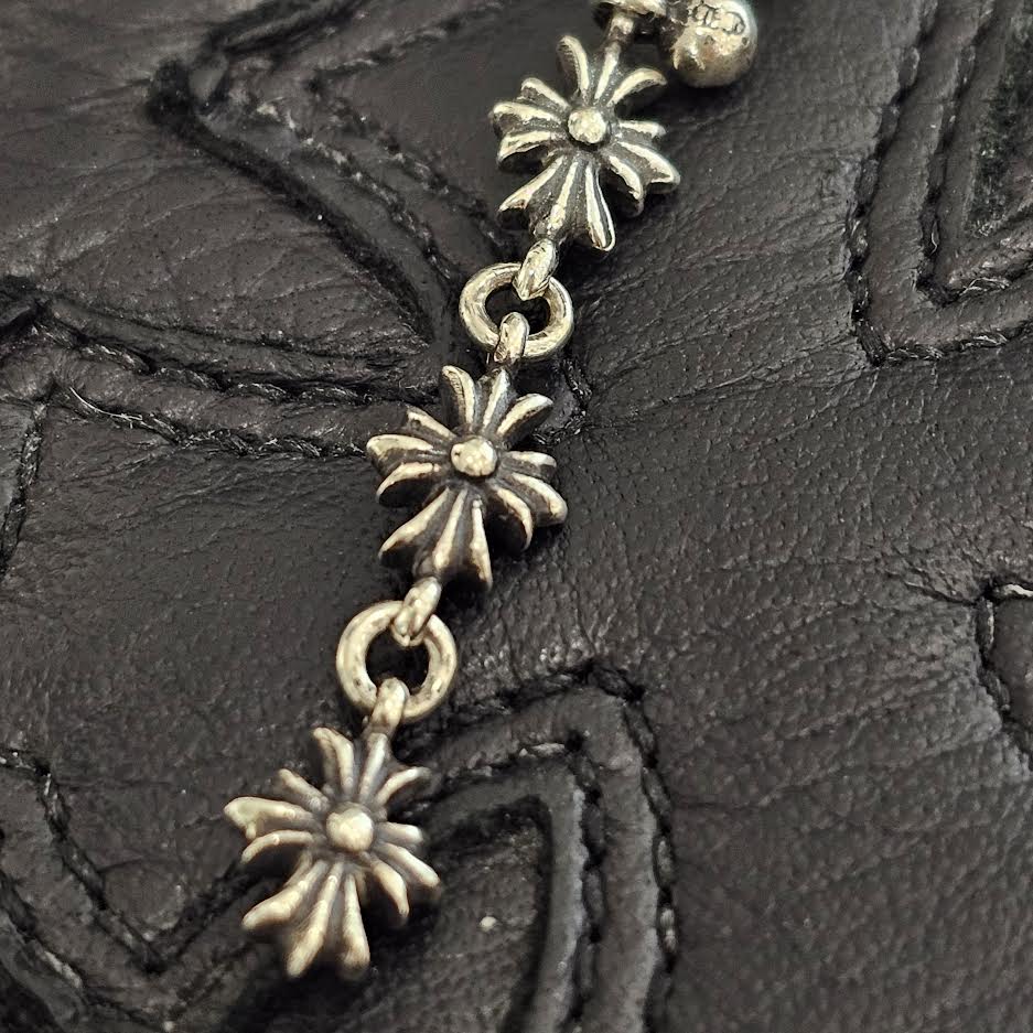 CHROME HEARTS Tiny E CH Plus 3 Drop Earring クロムハーツ タイニーE CHプラス 3ドロップ イヤリング ピアス