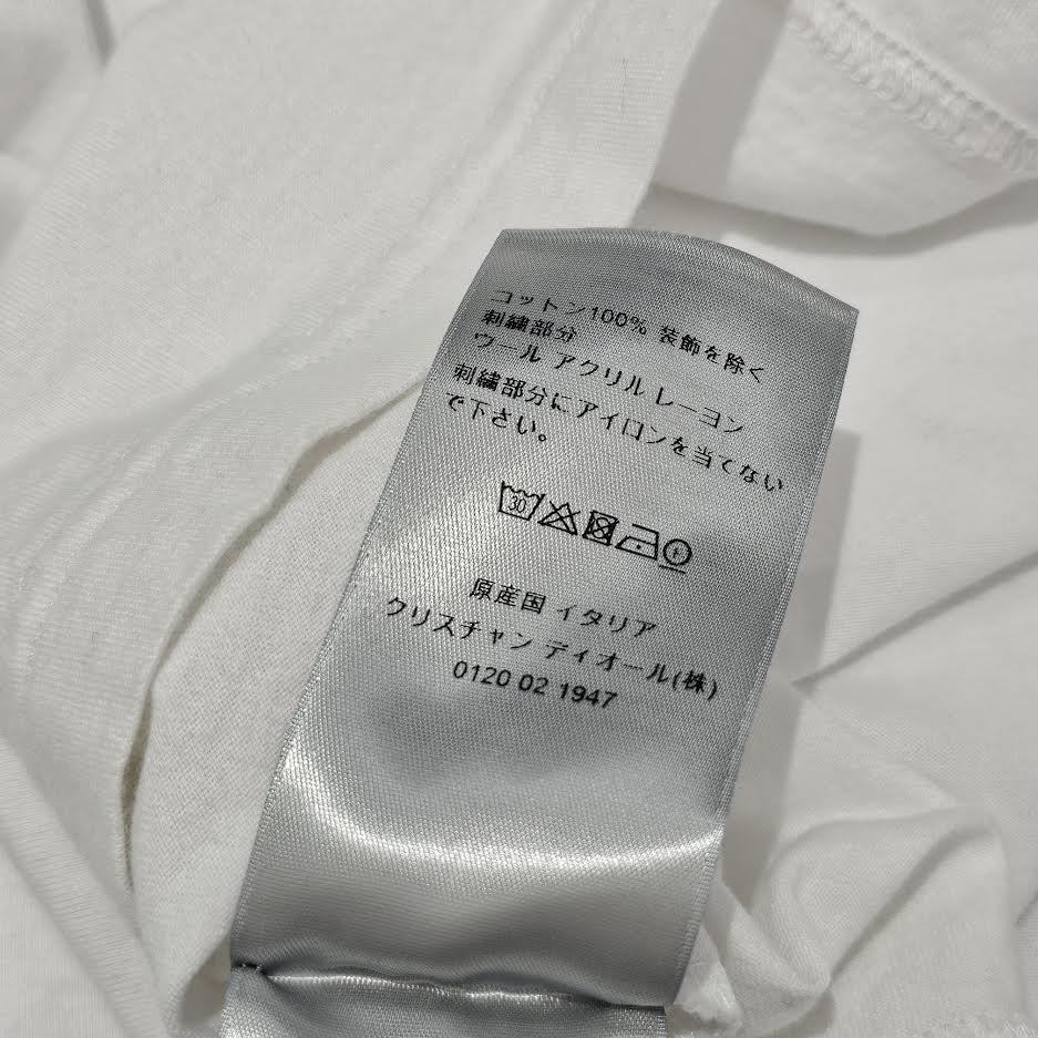 DIOR 2023SS Christian Dior Atelier Embroidery Tee 293J645A0677 Size XXL ディオール クリスチャンディオール アトリエ刺繍 Tシャツ サイズXXL