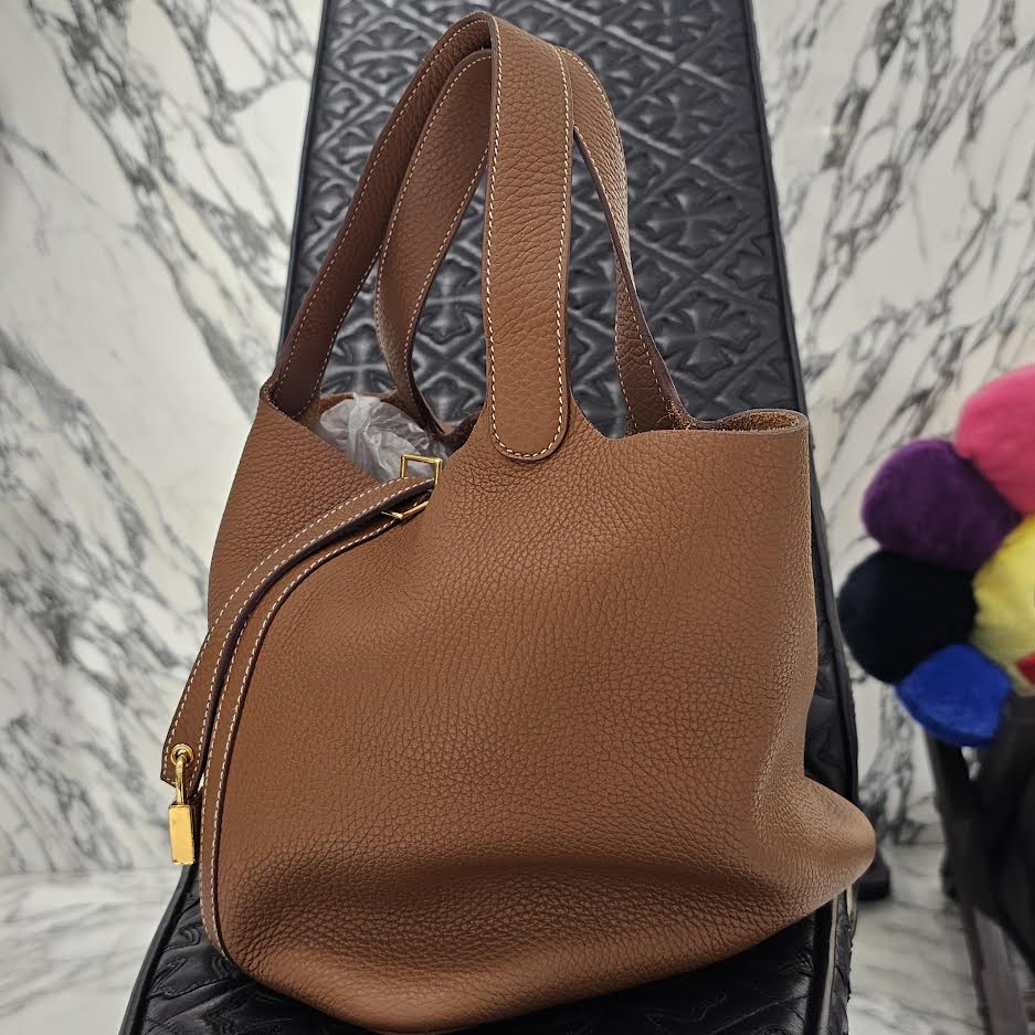 HERMES Picotin Lock MM "Fauve" U刻印 エルメス ピコタンロック MM "フォーヴ" サイズMM