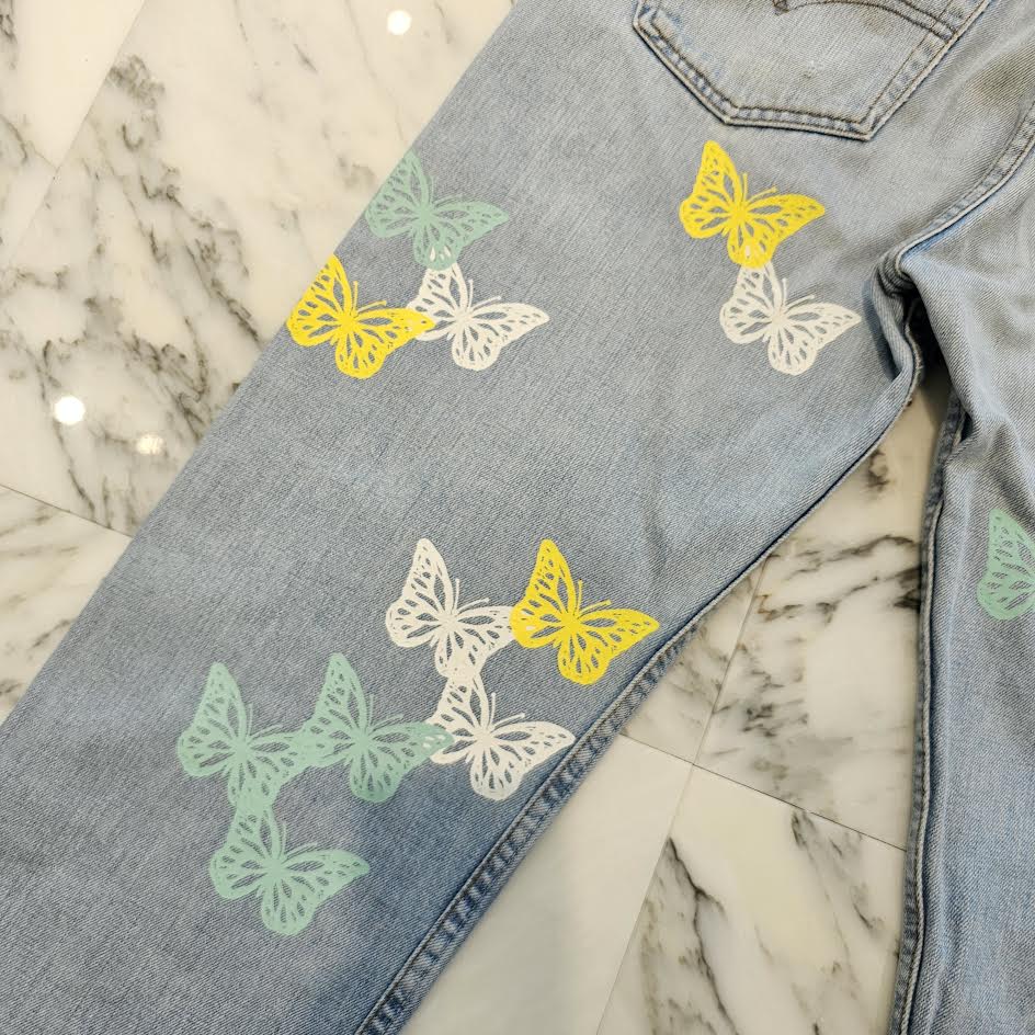 ABOUT DREAMS Butterfly Jeans Size W33×L32 アバウトドリームズ バタフライジーンズ サイズW33×L32