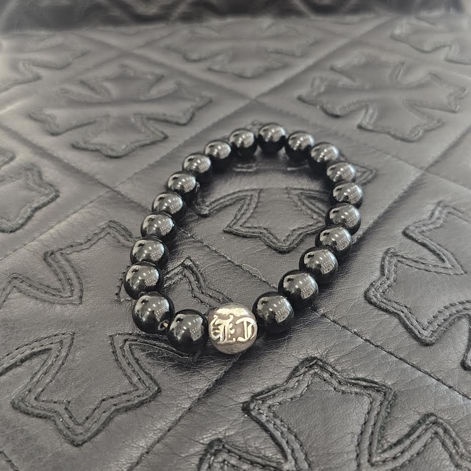 CHROME HEARTS CH Logo Ball Beads Bracelet クロムハーツ CHロゴボール ビーズブレスレット