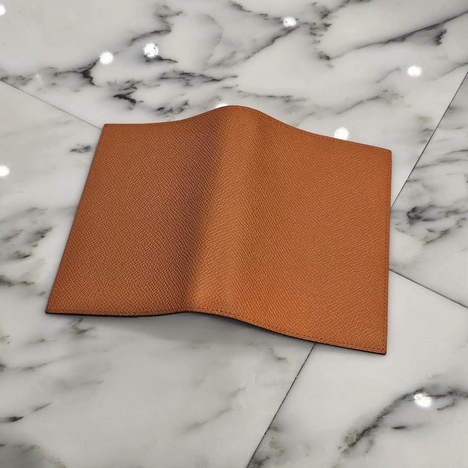 HERMES AGENDA PM "Orange/Blue Saphir" B刻印 エルメス アジェンダ PM "オレンジ/ブルーサフィール" レザーブックカバー 手帳