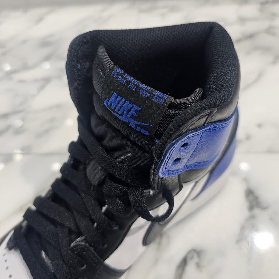 NIKE × FRAGMENT DESIGN 2014AW Air Jordan 1 Retro High OG "Black/Sport Royal/White" 716371 040 Size 9.5（27.5cm）ナイキ × フラグメントデザイン エアジョーダン1 レトロ ハイ OG "ブラック/スポーツロイヤル/ホワイト" サイズ9.5（27.5cm）