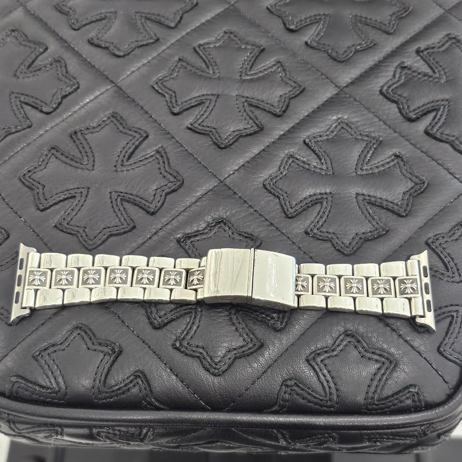 CHROME HEARTS FLAT APL 40MM CH PLS MEN Apple Watch Band クロムハーツ CHプラス 40MM アップルウォッチ バンド シルバー925