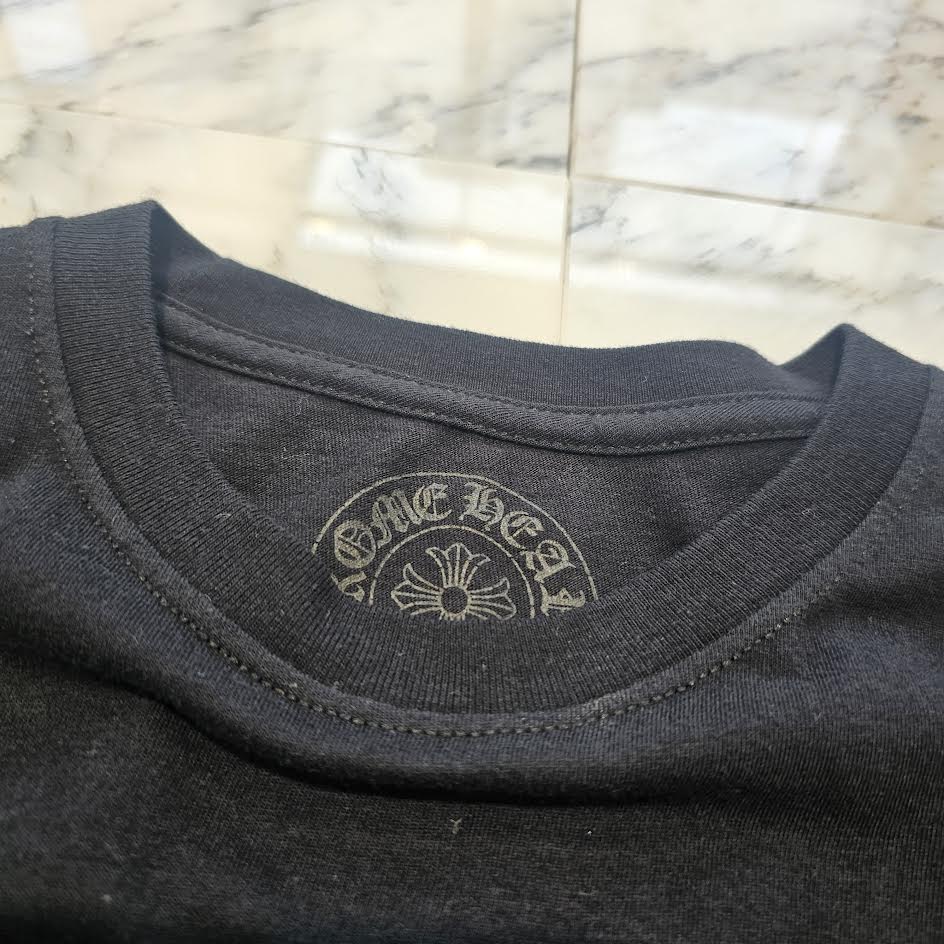 CHROME HEARTS Back Vine Dagger Print USA Arch Logo Tee Size S クロムハーツ バック ヴァインダガー プリント USAアーチロゴ Tシャツ サイズS