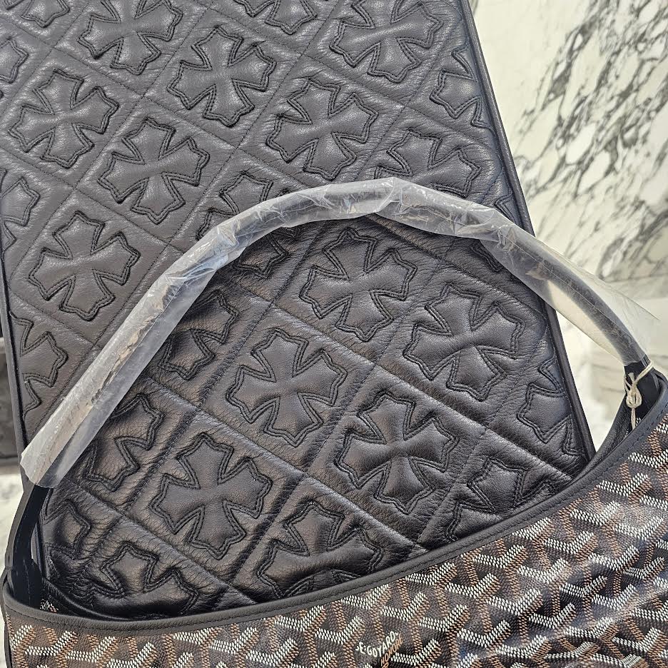 GOYARD Boheme Hobo Leather Bag PM BOHEMEPMLTY01CL01P ゴヤール ボエム ホーボーバッグ レザーバッグ PM