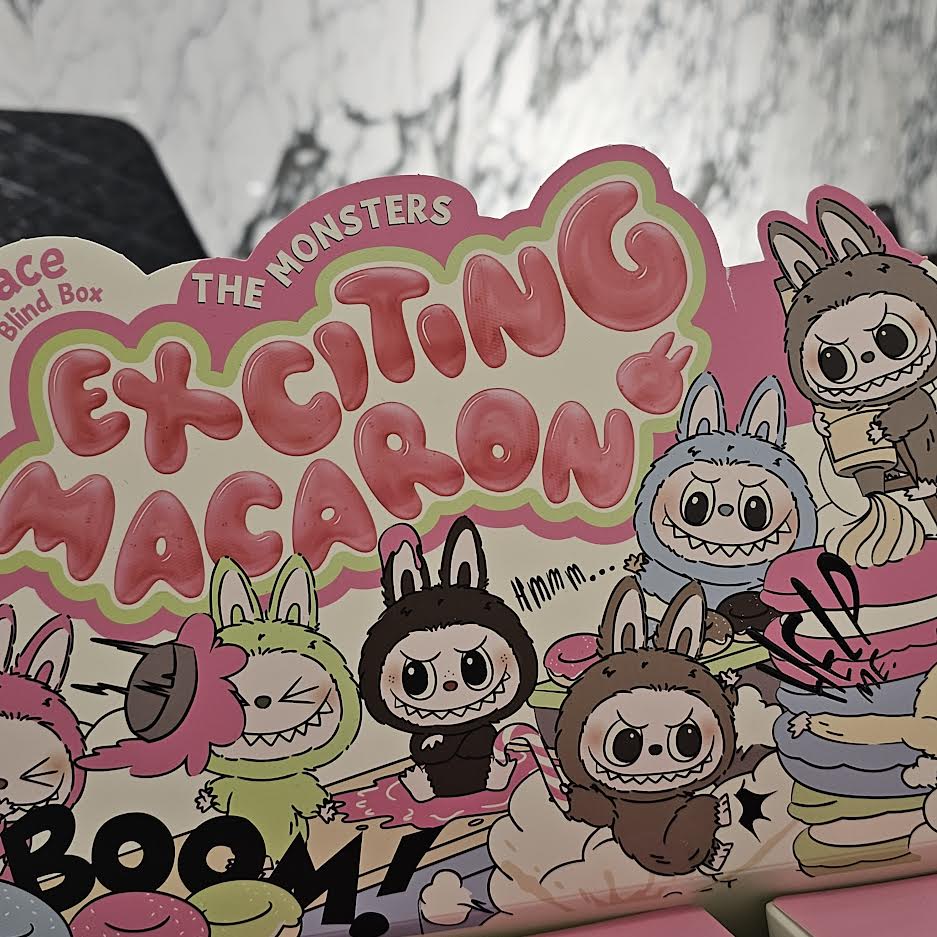 POP MART The Monsters EXCITING MACARON LABUBU ポップマート ザ・モンスターズ エキサイティング マカロン ラブブ ストラップ