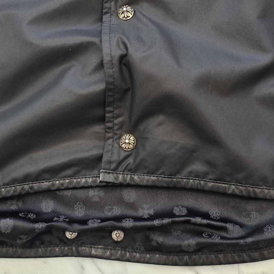 CHROME HEARTS × MATTY BOY PPO FURIES Chomper Nylon Bomber Jacket