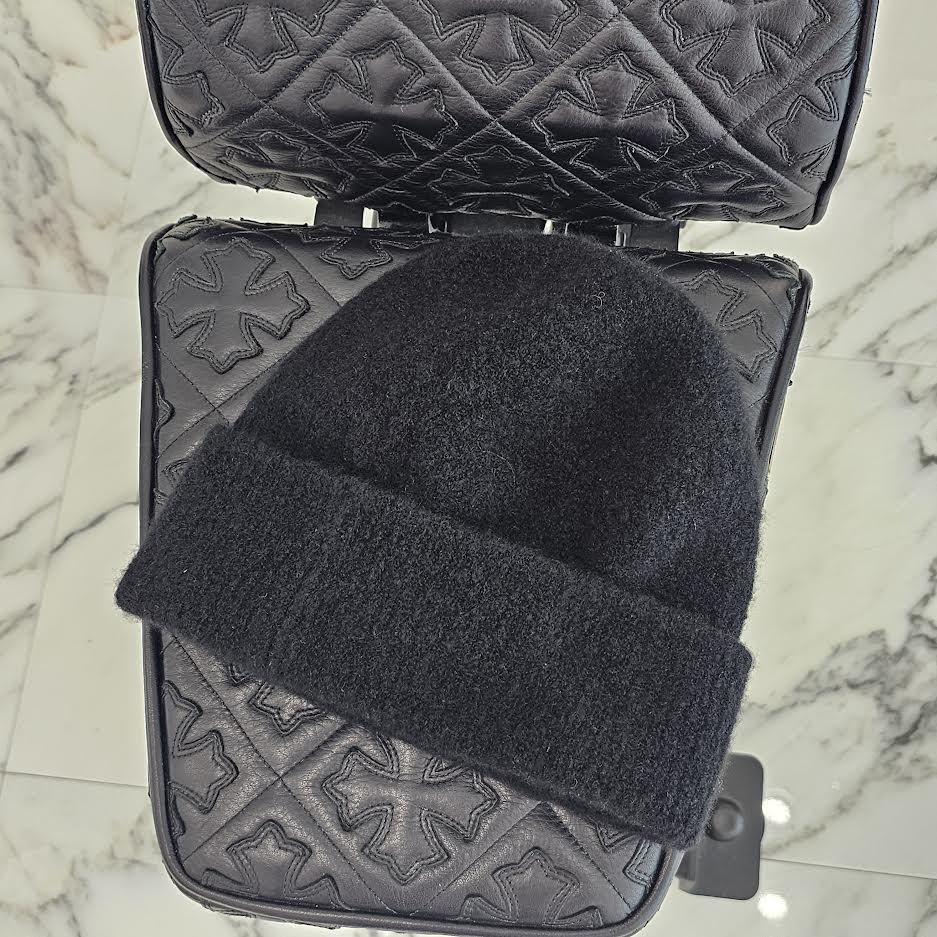 CHANEL 2025AW Coco Mark Embroidery Cashmere Beanie LAU80X48 Size ONE SIZE シャネル ココマーク刺繍 カシミヤ ビーニー サイズONE SIZE