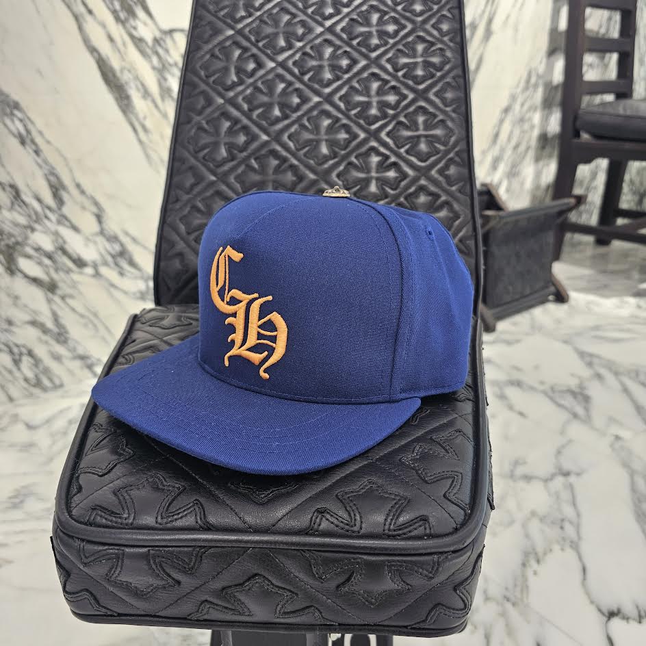 CHROME HEARTS CH Logo Embroidery Trucker Cap Size ONE SIZE（53-60