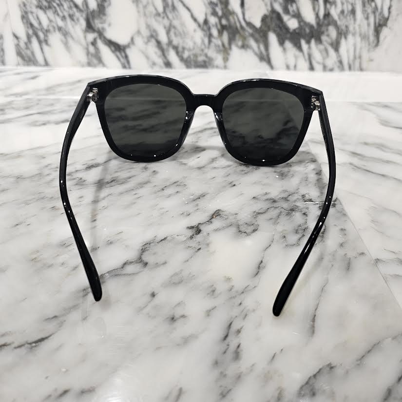 GENTLE MONSTER 2024SS Jack Bye 01 Square-Frame Sunglasses "BLACK" FLATBA ジェントルモンスター ジャックバイ 01 スクエアフレーム サングラス "ブラック"