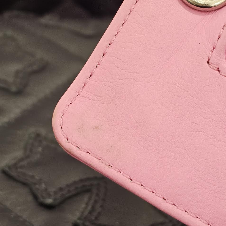 CHROME HEARTS 1SNAP Cross Ball Button Leather Wallet クロムハーツ 1スナップ クロスボール ボタン レザーウォレット