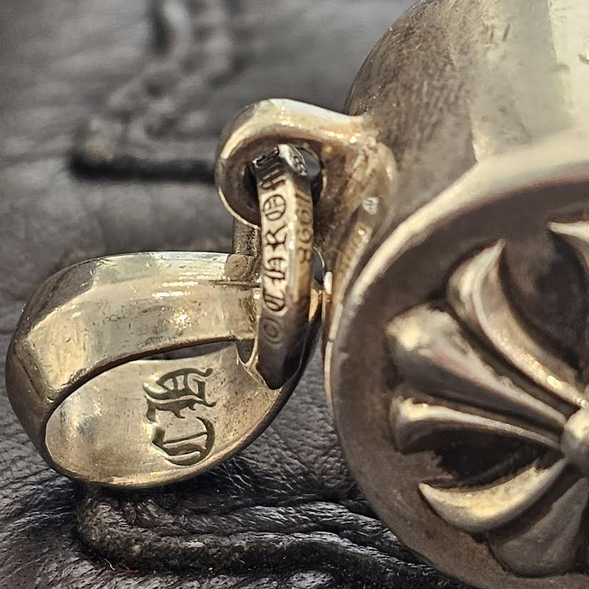 CHROME HEARTS CH Plus Large Whistle With Bail Pendant Top クロムハーツ CHプラス ラージ ホイッスル ウィズベイル ペンダントトップ シルバー925