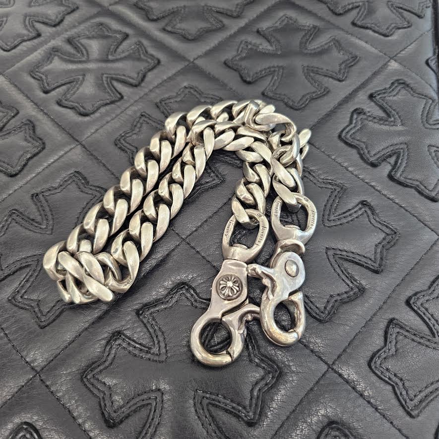 CHROME HEARTS 2 CLIP CLASSIC WALLET CHAIN クロムハーツ 2