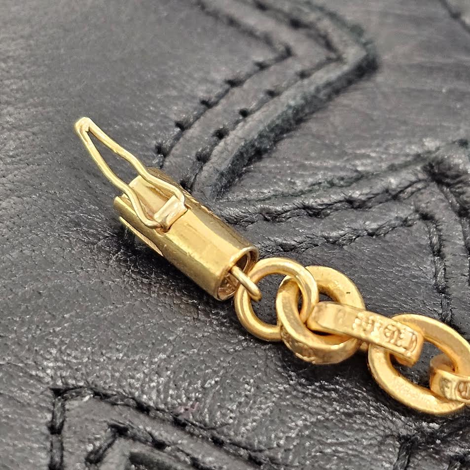 CHROME HEARTS 22K Paper Chain Necklace 18 Inch クロムハ―ツ 22K ペーパーチェーン ネックレス サイズ18インチ