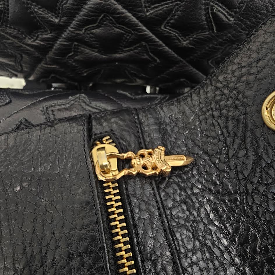 CHROME HEARTS 22K Wave Cross Ball Wallet クロムハーツ 22K ウェーブ クロスボール ウォレット