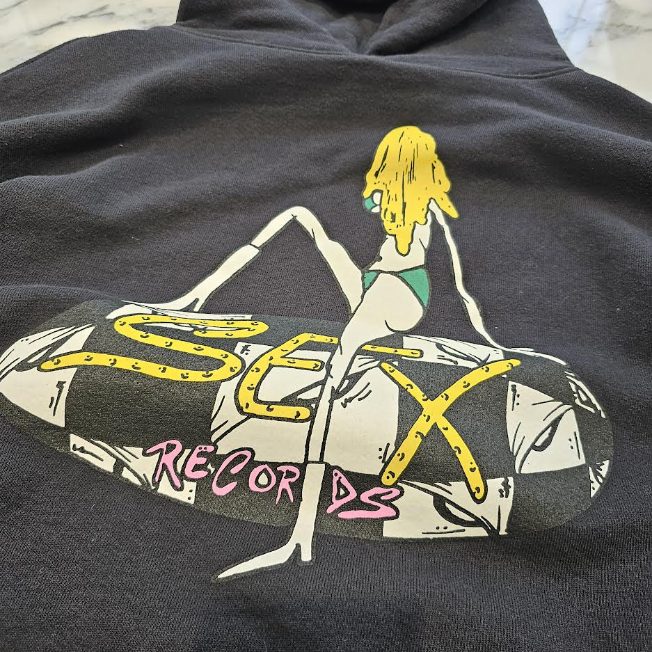 CHROME HEARTS × MATTY BOY SEX RECORDS Hooded Fuck You Pullover Hoodie Size L クロムハーツ × マッティボーイ セックスレコード フーデッド ファックユー プルオーバー フーディ サイズL