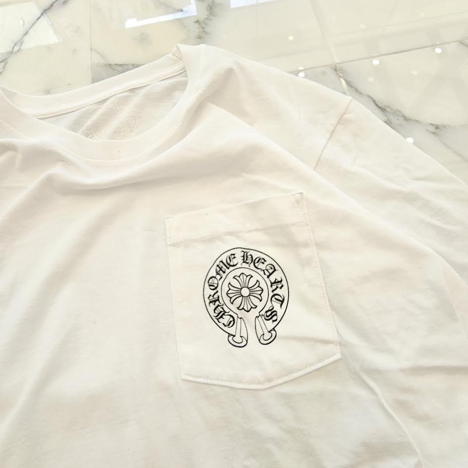 CHROME HEARTS Back Grad Circle Logo Tee Size L クロムハーツ バックグラデーション サークルロゴ ロングスリーブ Tシャツ サイズL