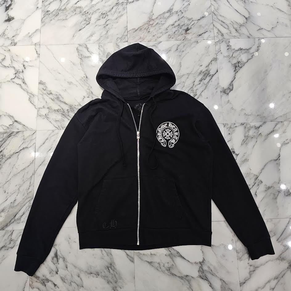 CHROME HEARTS LANZHOU Limited Horseshoe Zip Up Hoodie Size S クロムハーツ 蘭州限定 ホースシュー ジップアップ フーディ サイズS