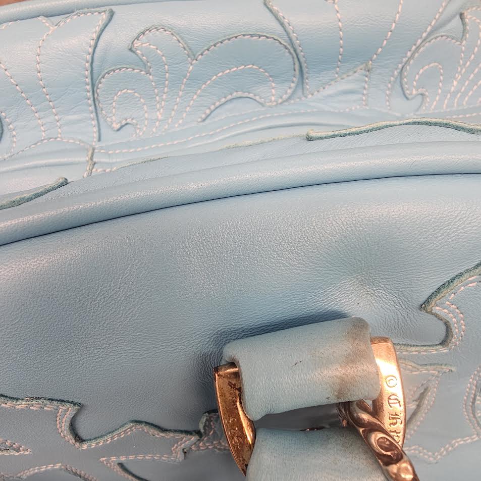 CHROME HEARTS Cemetery Cross Patch GYM Bag Medium クロムハーツ セメタリークロスパッチ ジムバッグ ミディアム