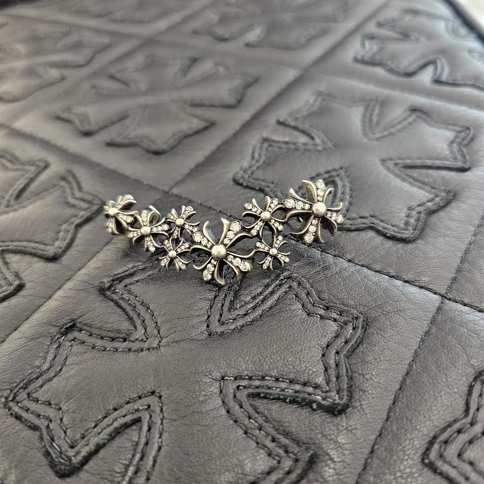 CHROME HEARTS Climbah Ear Cuff CH Plus Earrings Pave Diamond クロムハーツ クリンバー イヤーカフ CHプラス イヤリング ピアス パヴェダイヤ 右耳用