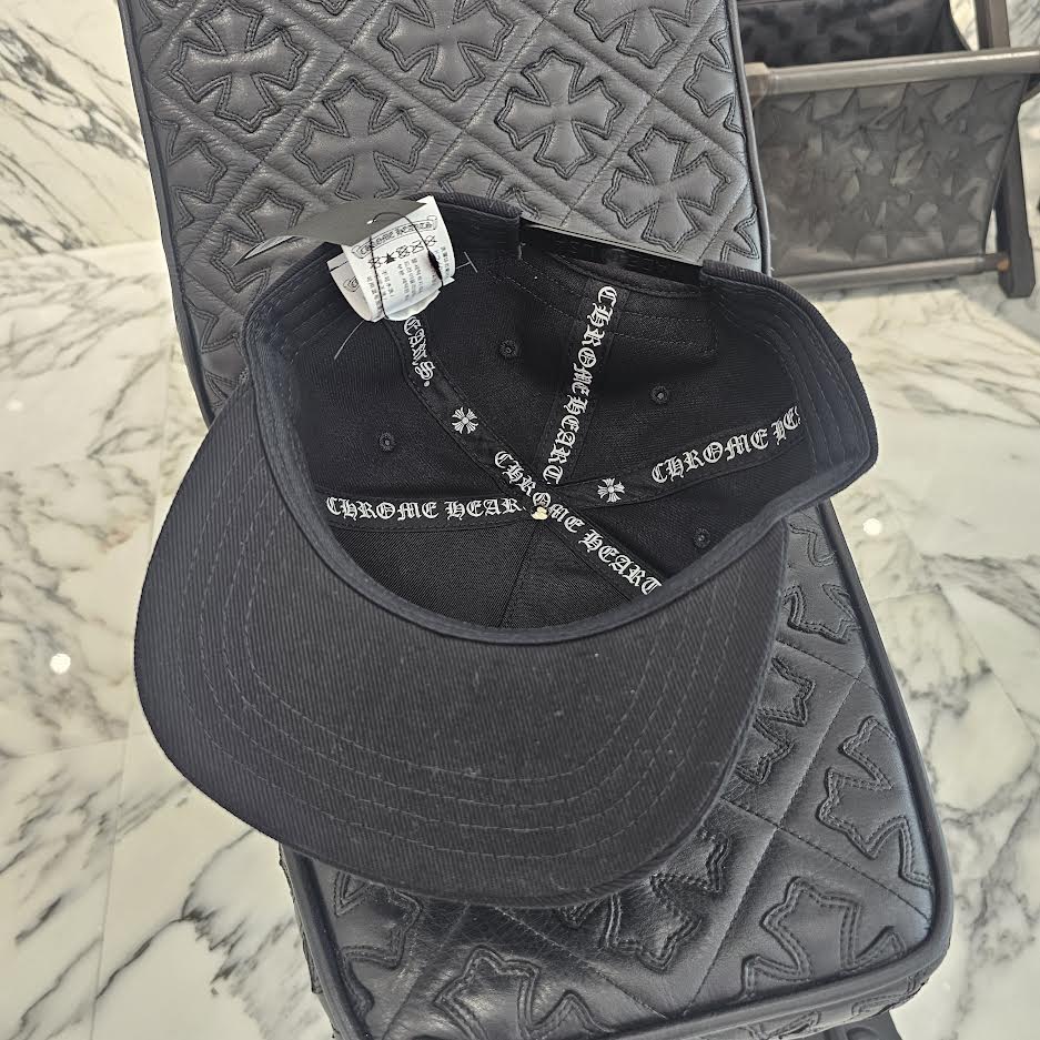 CHROME HEARTS CH Plus Horseshoe Embroidery Baseball Cap Size ONE SIZE（51-61）クロムハーツ CHプラス ホースシュー 刺繍 ベースボールキャップ サイズONE SIZE（51-61）