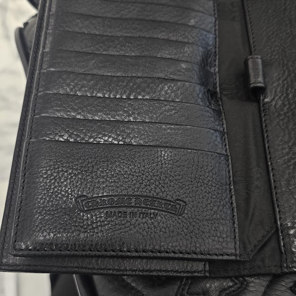 CHROME HEARTS Wave Cross Ball Wallet クロムハーツ ウェーブ クロスボール ウォレット