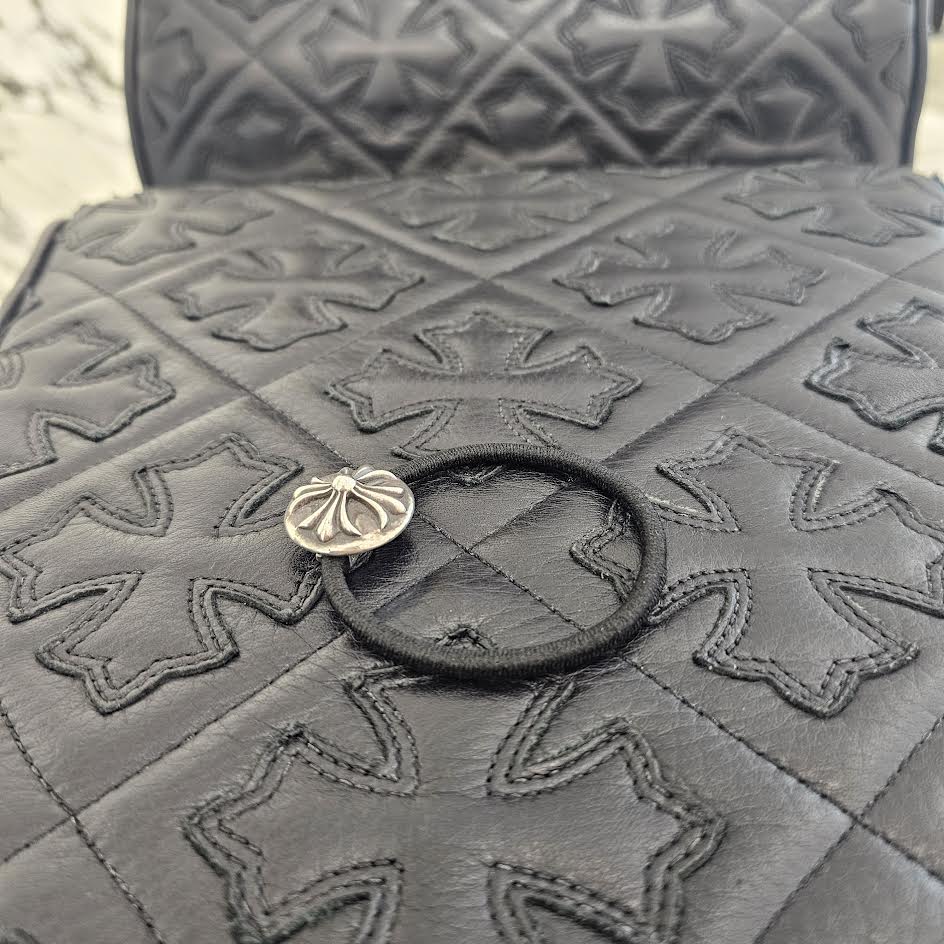 CHROME HEARTS CROSS BALL HAIR BAND クロムハーツ クロスボール ヘアバンド