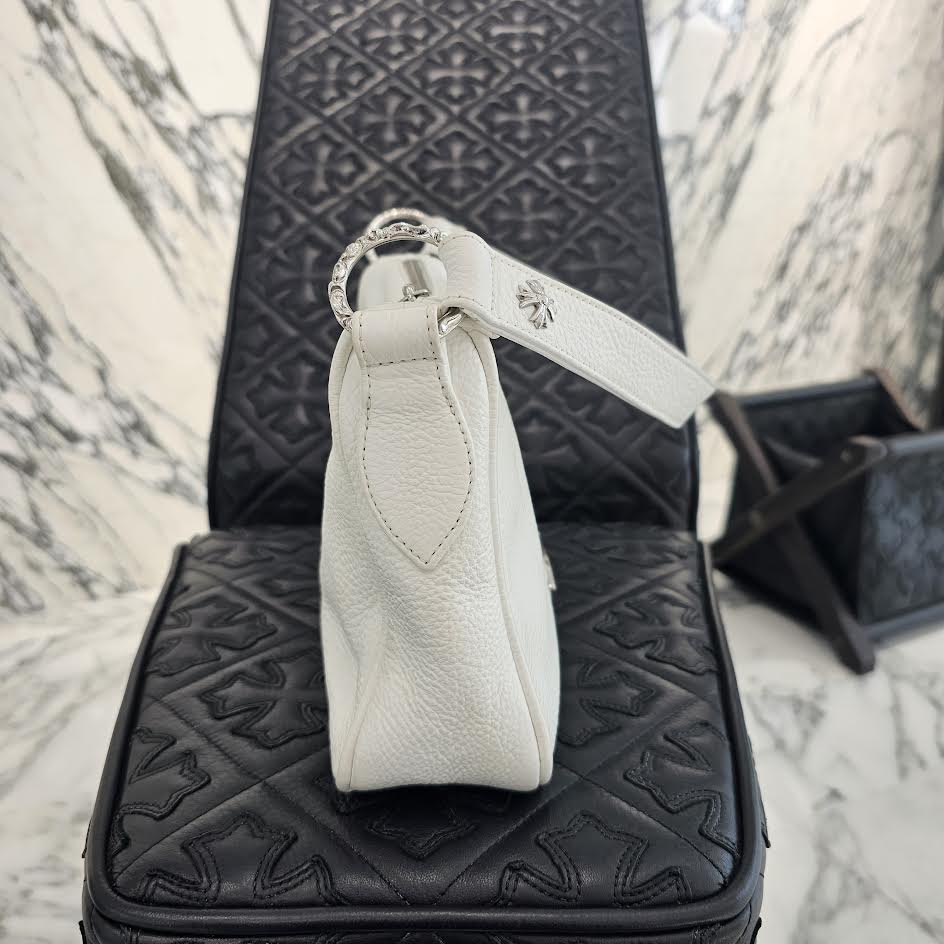 CHROME HEARTS CHICKEN NUGGET Small Leather Shoulder Bag クロムハーツ チキンナゲット スモールレザー ショルダーバッグ