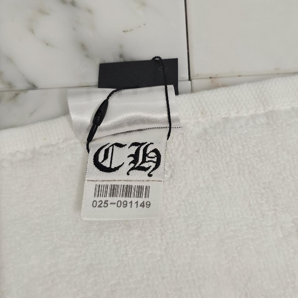 CHROME HEARTS Horseshoe Embroidery Cotton Hand Towel クロムハーツ ホースシュー刺繍 コットン ハンドタオル